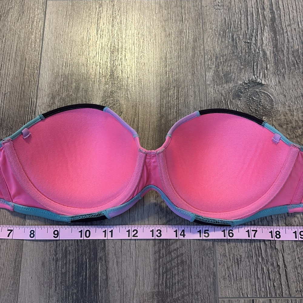 VS Strapless Color Block Bikini - Picture 7 of 8